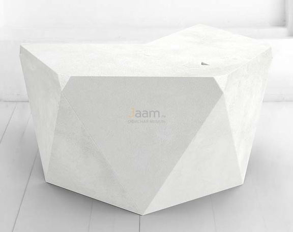 Кабинет руководителя Стол рабочий ГЕКСАГОН микроцемент