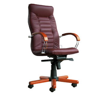 Кресло для руководителя Olympus Wood Chrome