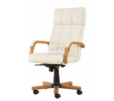 Кресло для руководителя Верона/П кожа LUX нестандарт/база дерево