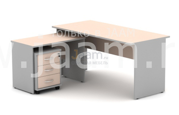 Мебель для персонала Стол с тумбой