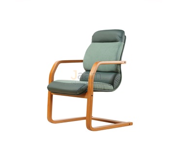 Офисный стул Комфорт/В комб. Кожа стандартная/база дерево