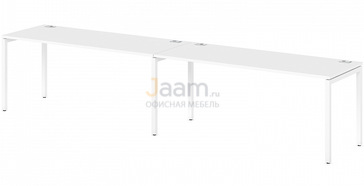 Мебель для персонала Линейный кластер на 2 рабочих места S-138