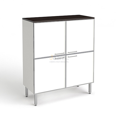 Кабинет руководителя Шкаф 4 стеклянные двери