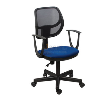 Кресло для персонала Flip MG-305 сине-черное
