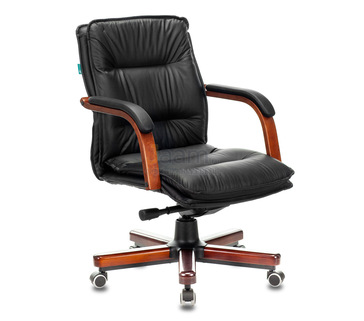 Кресло для руководителя T-9928WALNUT BLACK