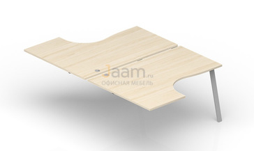 Мебель для персонала Приставной элемент (2 громмета) AR2TPG1612