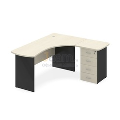 Мебель для персонала Стол офисный эргономичный ПК-СТС-СТЭТ168Х149П/Д